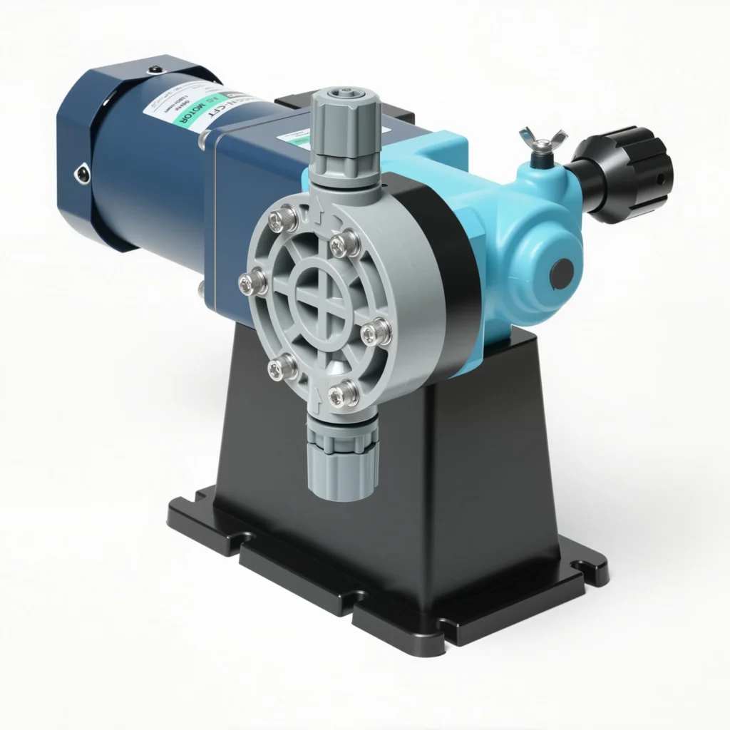 BB Series Dosing Pump with mechanical diaphragm and leak-proof structure for chemical transfer.