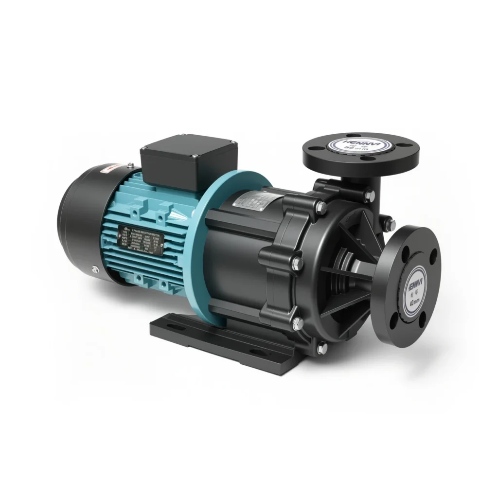 HMD Series Magnetic Drive Pump for Corrosive Chemical Liquid Transfer