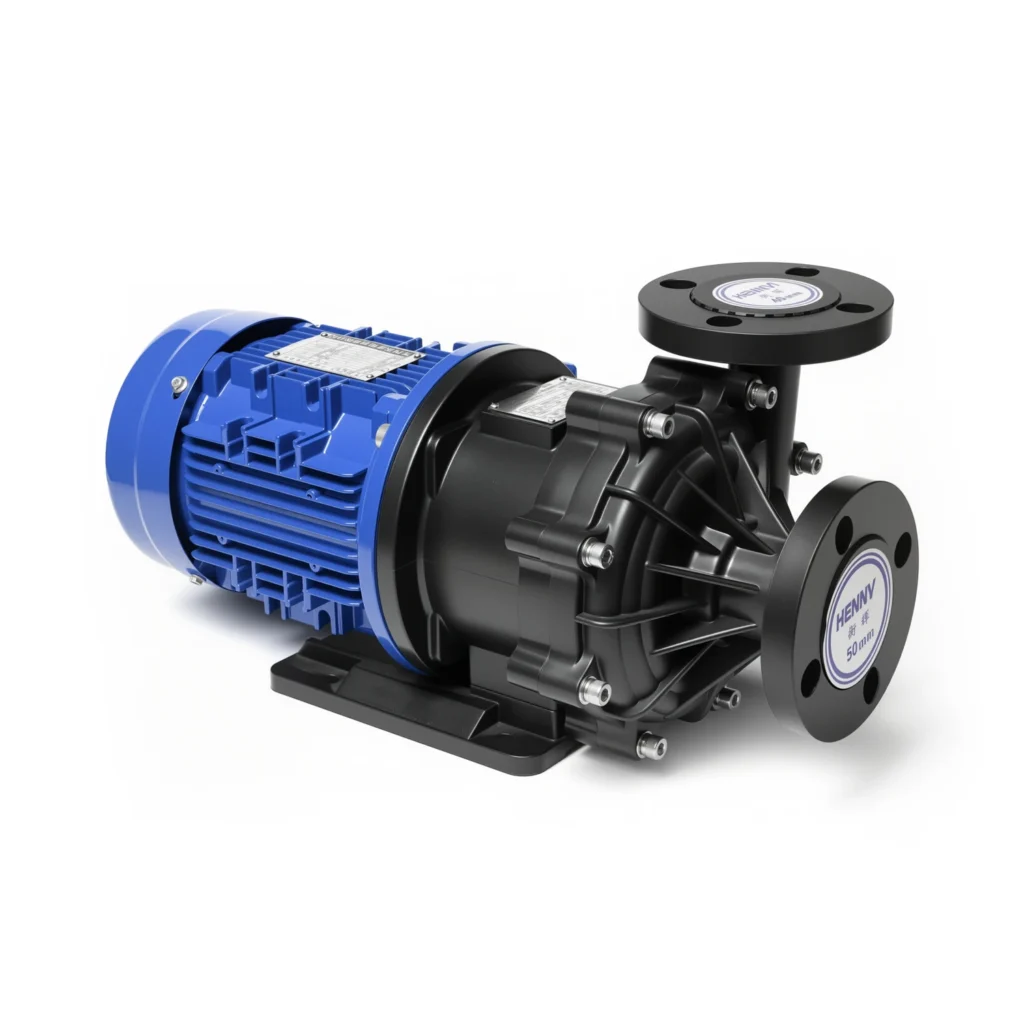 HMX Series Magnetic Drive Pump for Corrosive Chemical Liquid Transfer